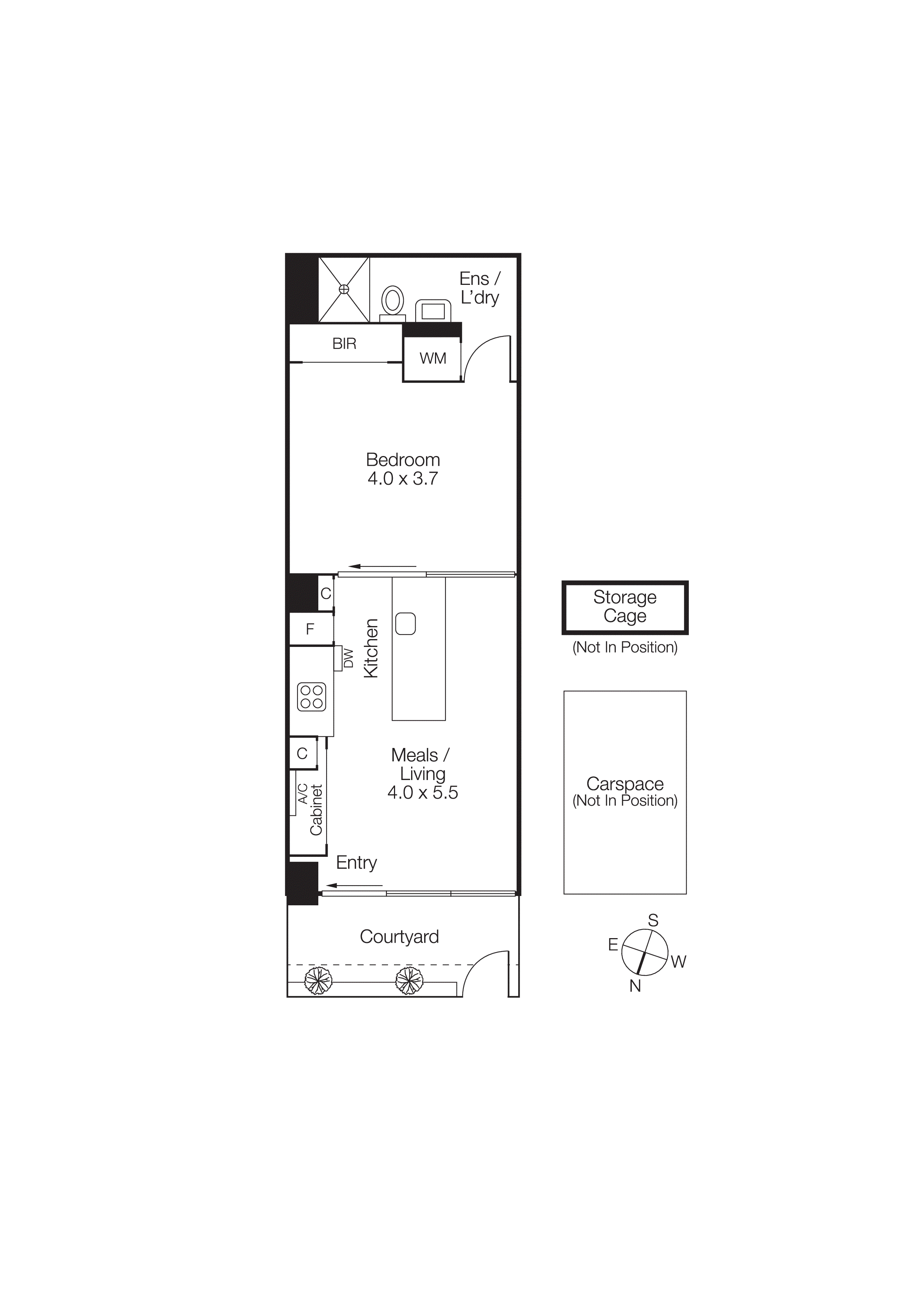 G04/99 Palmerston Crescent, South Melbourne VIC 3205 - Floorplan