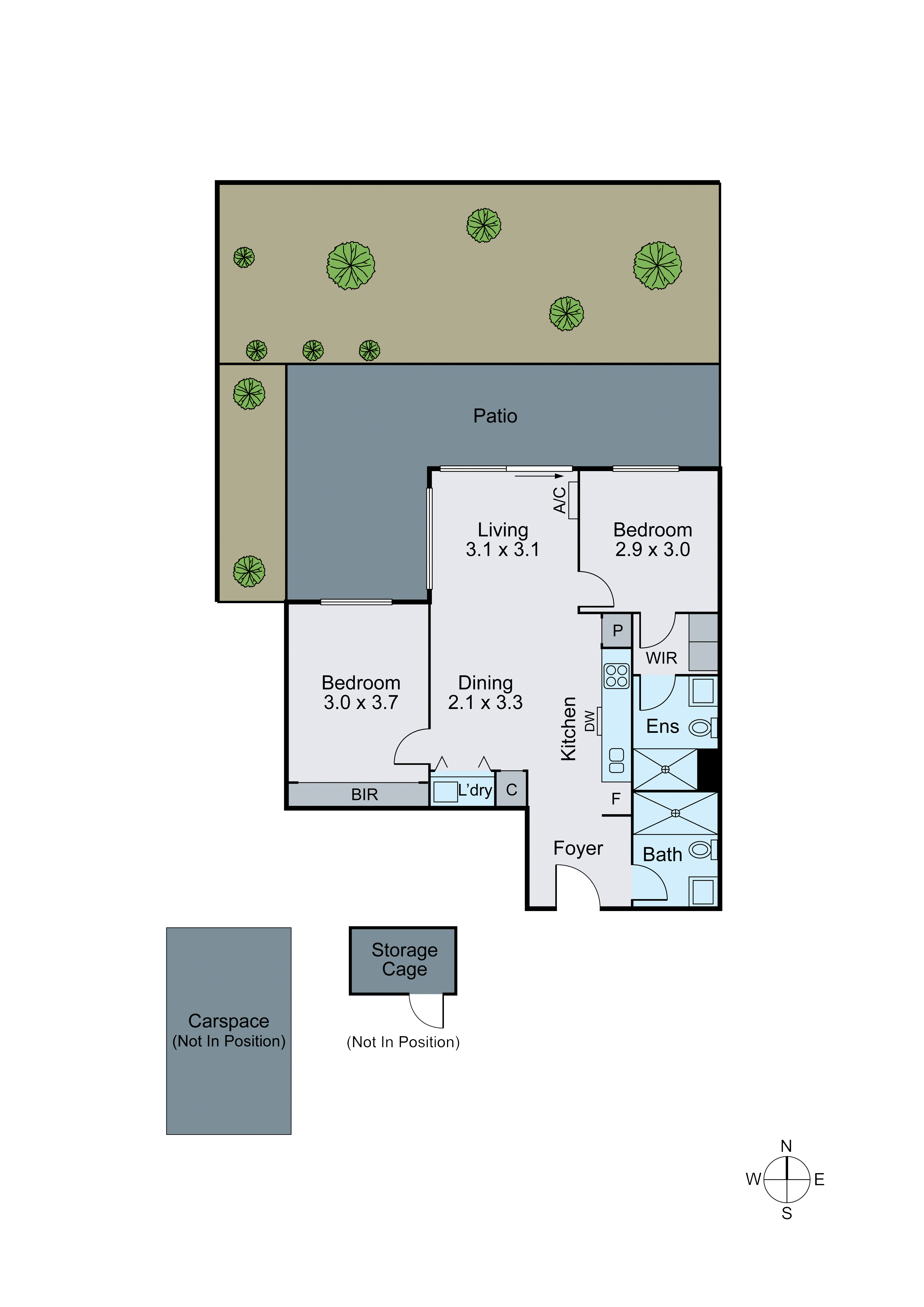 G05/23 Collins Street, Chadstone VIC 3148 - Floorplan