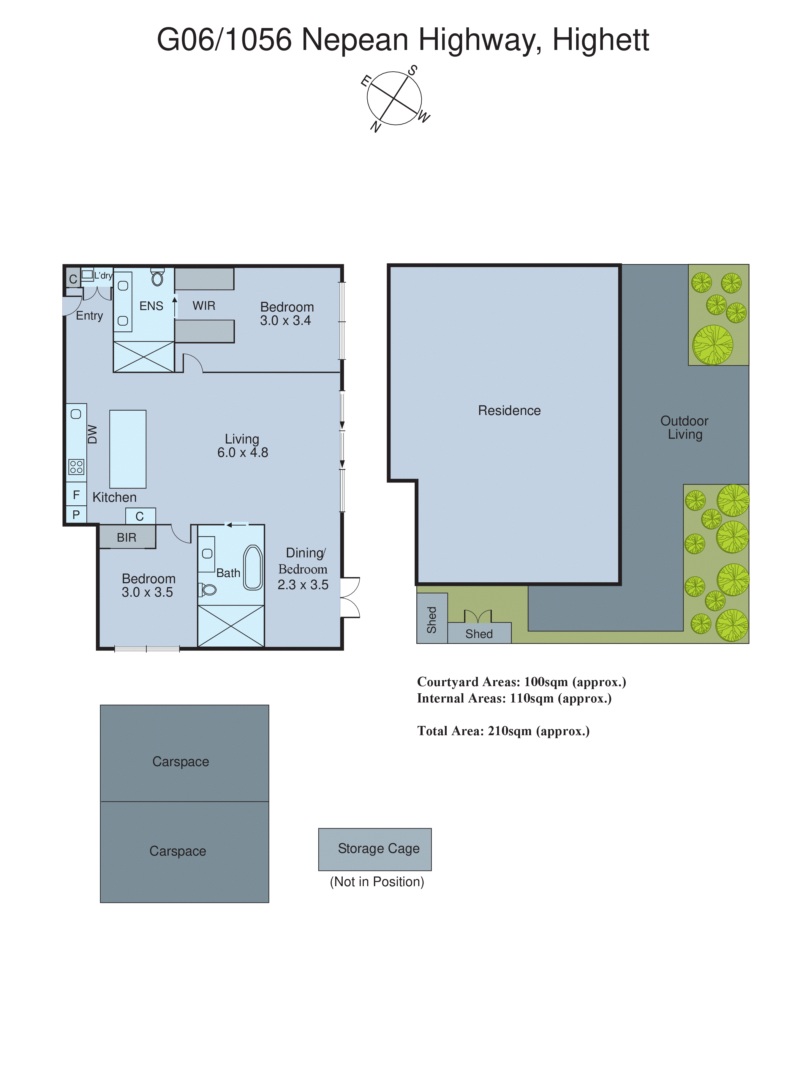 G06/1056 Nepean Highway, Highett VIC 3190 - Floorplan