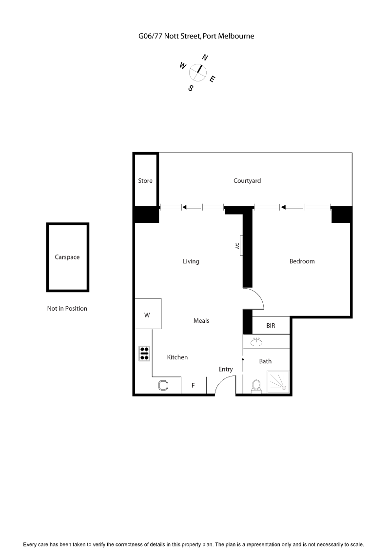 G06/77 Nott Street, PORT MELBOURNE VIC 3207 - Floorplan