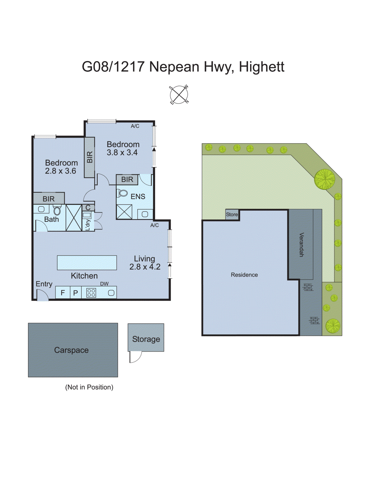 G08/1217 Nepean Highway, Highett VIC 3190 - Floorplan