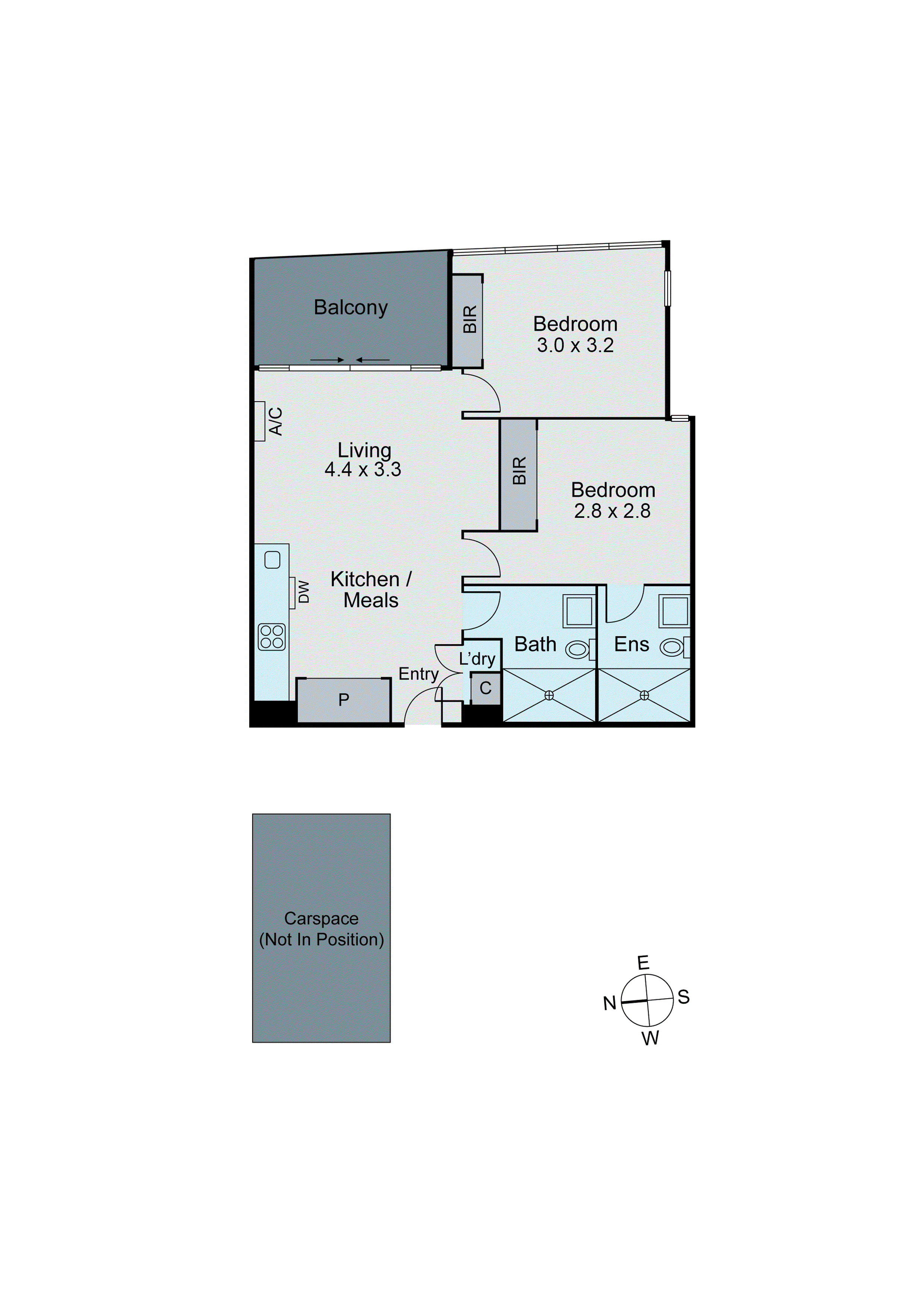 G08/211 Bay Street, Brighton VIC 3186 - Floorplan