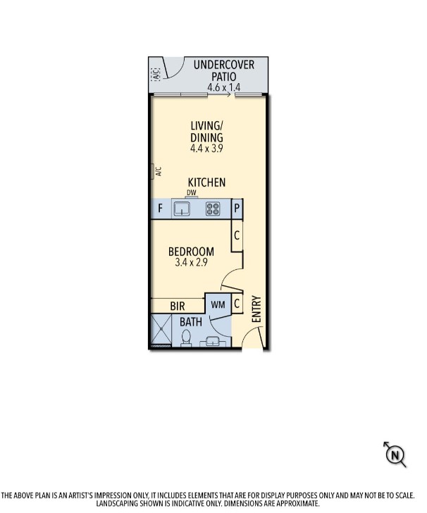 G10/70 Nott Street, Port Melbourne VIC 3207 - Floorplan