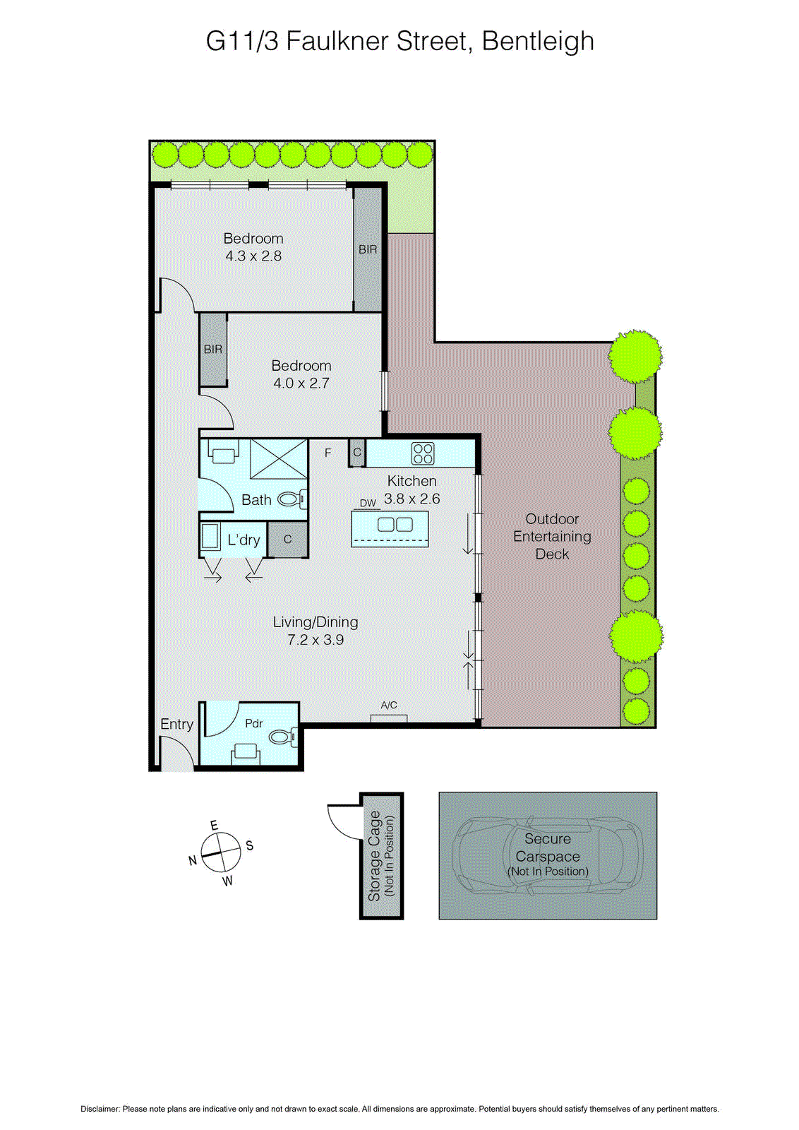 G11/3 Faulkner Street, Bentleigh VIC 3204 - Floorplan