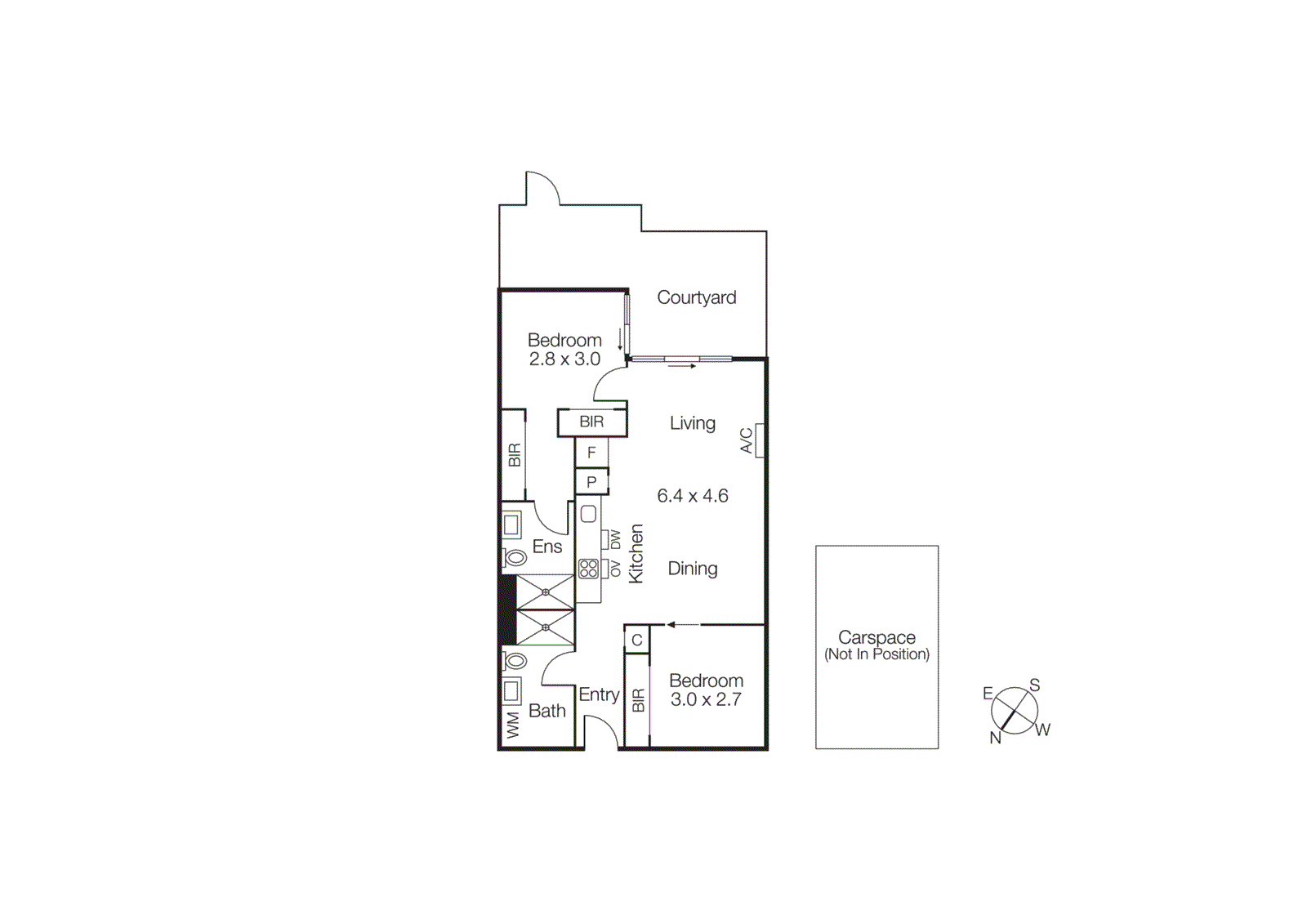 G11/99 Dow Street, Port Melbourne VIC 3207 - Floorplan