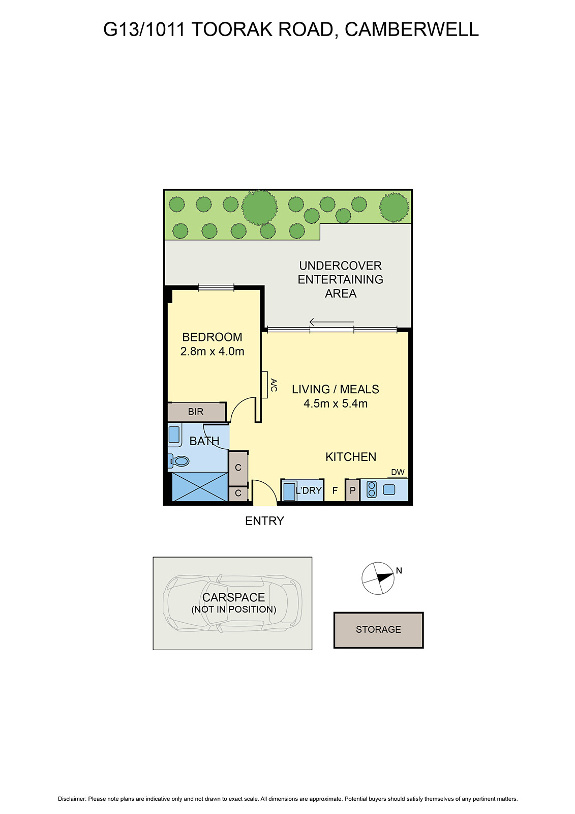 G13/1011 Toorak Road, Camberwell VIC 3124 - Floorplan
