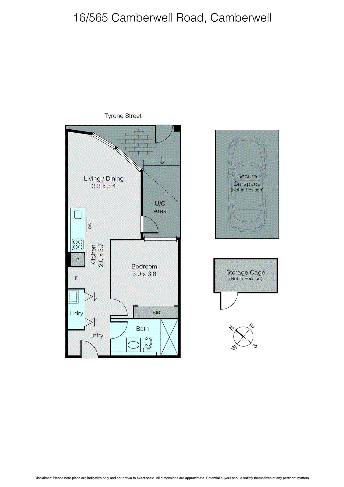 G16/565 Camberwell Road, Camberwell VIC 3124 - Floorplan