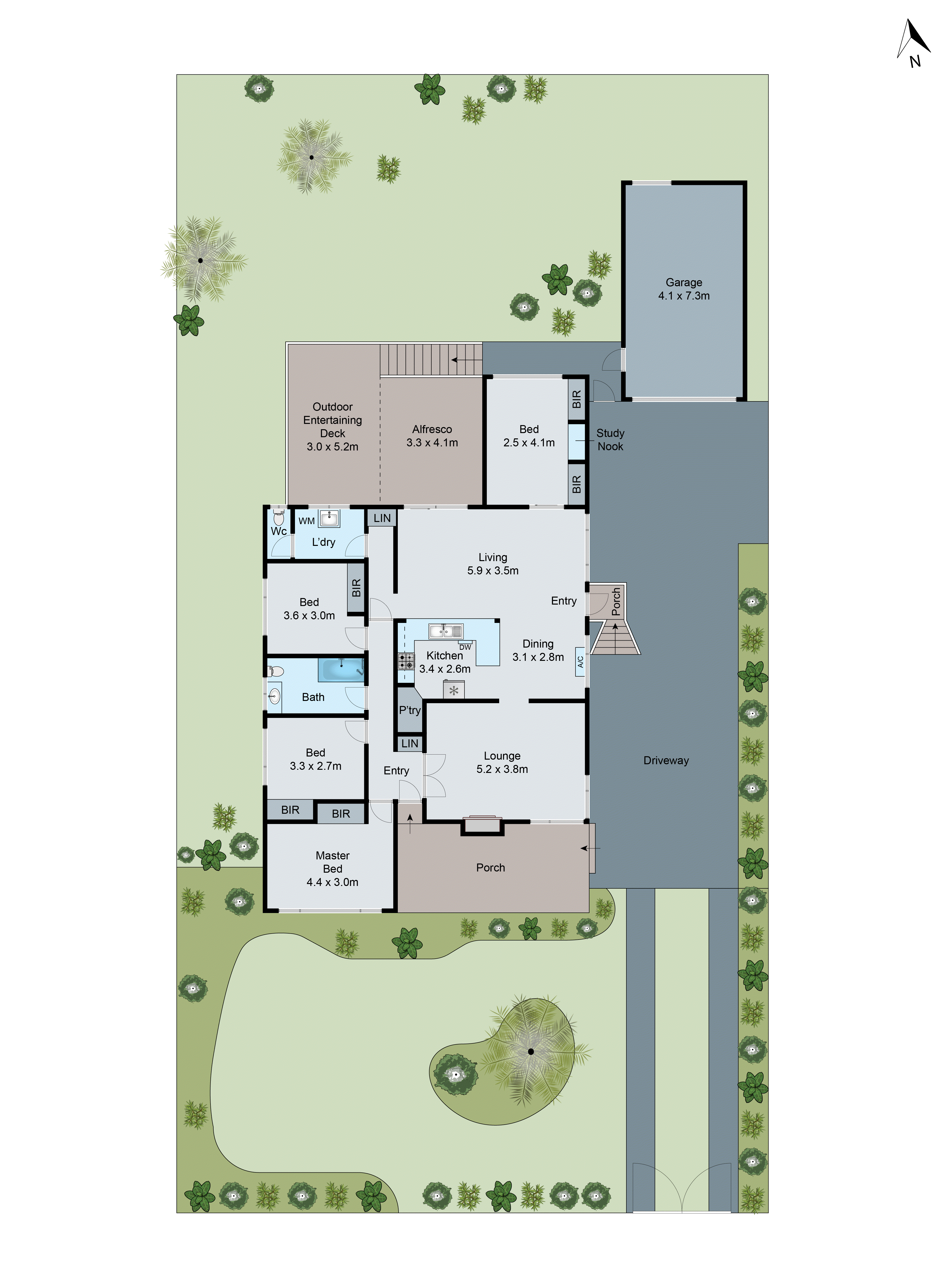 Highton VIC 3216 - Floorplan