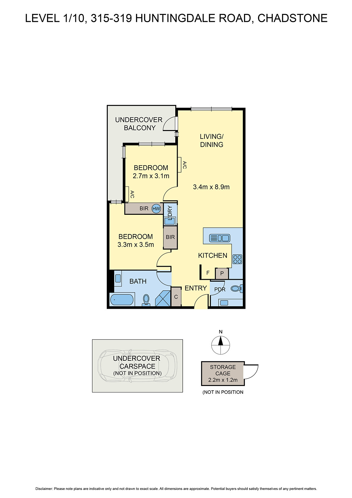 L1 10/315-319 Huntingdale Road, Chadstone VIC 3148 - Floorplan