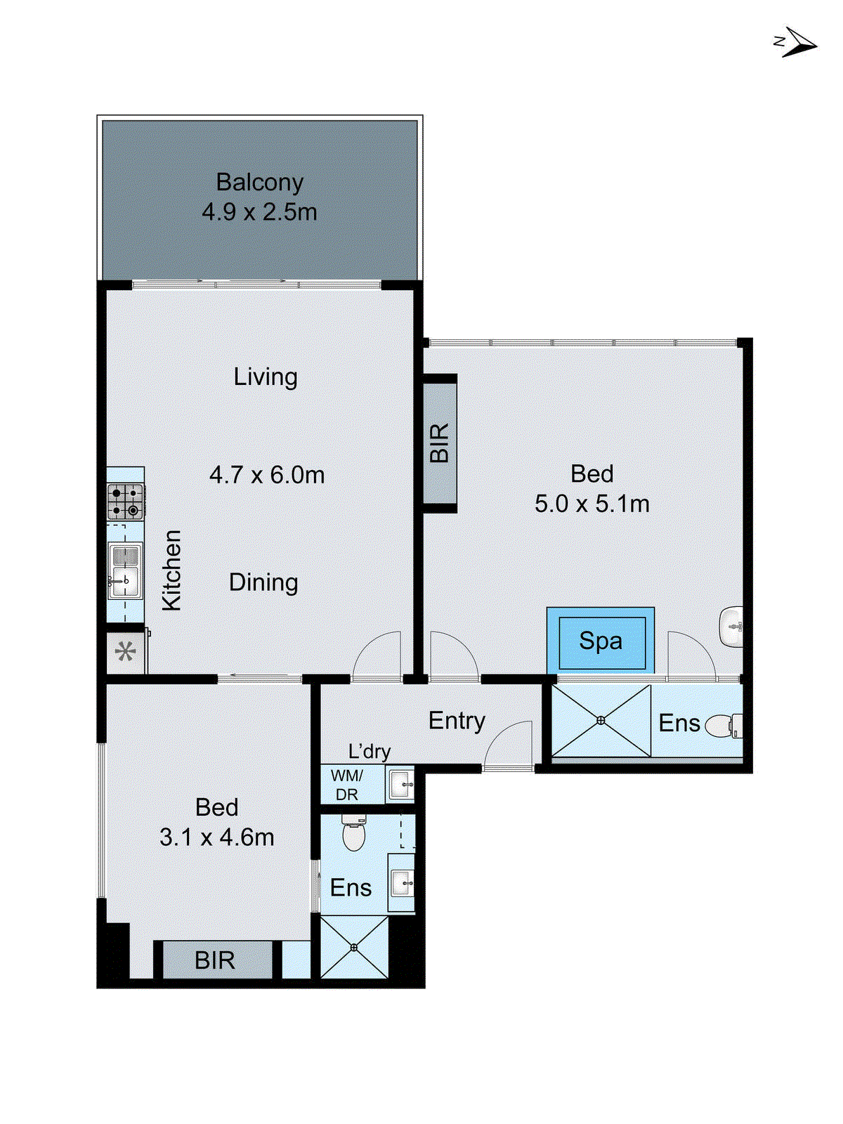 Level 2, 1/312-320 Moorabool Street, Geelong VIC 3220 - Floorplan