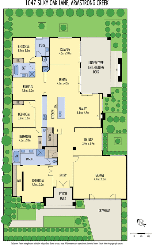 Lot 1047 Silky Oaks Lane, Armstrong Creek VIC 3217 - Floorplan