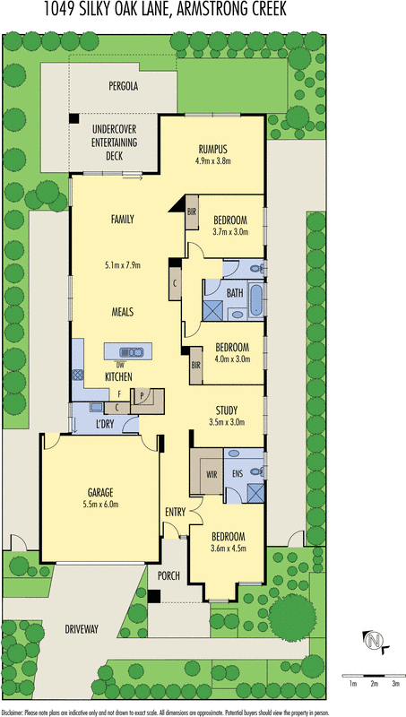 Lot 1049 Silky Oaks Lane, Armstrong Creek VIC 3217 - Floorplan