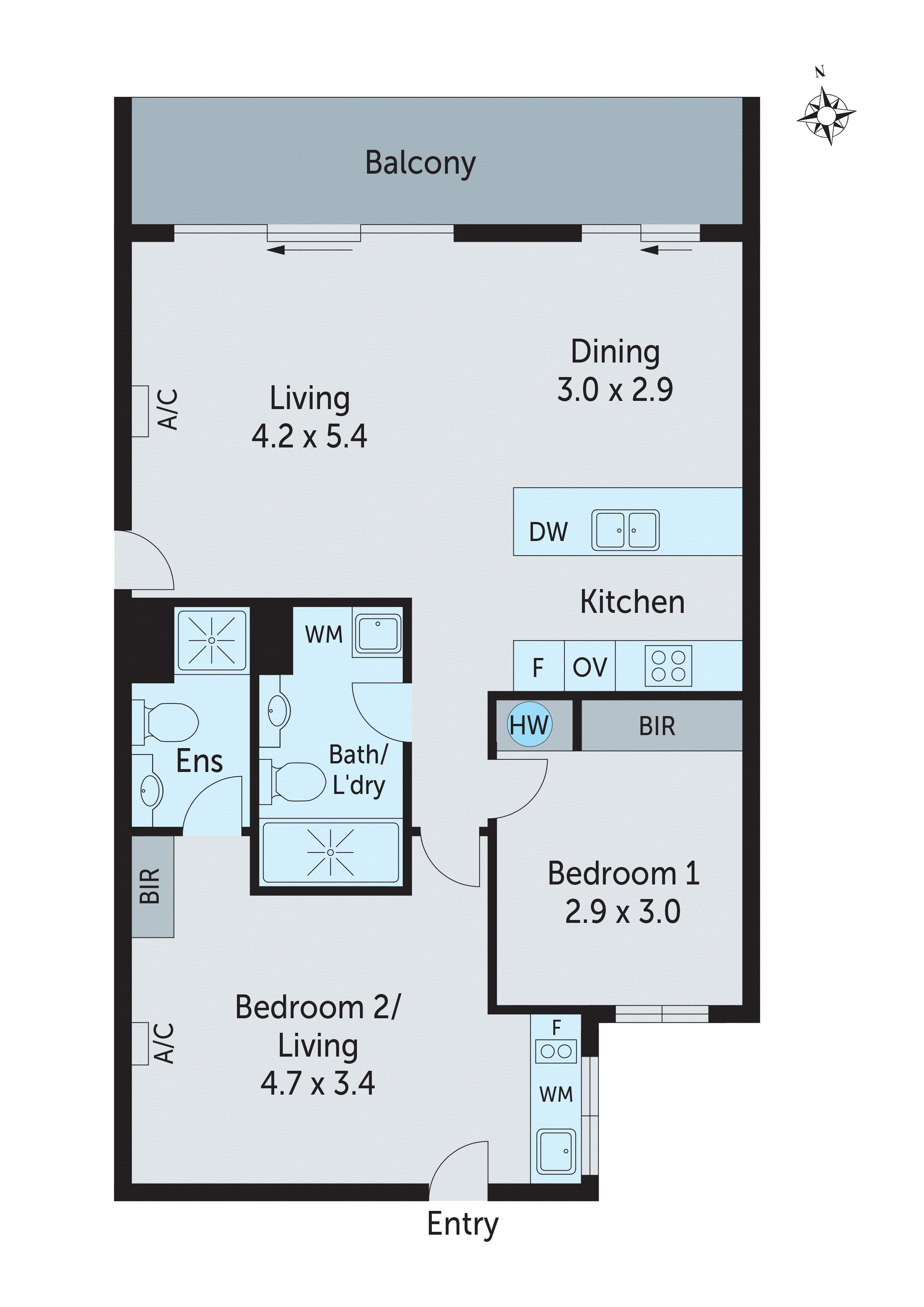 lot 109/16 The Esplanade South, Geelong VIC 3220 - Floorplan