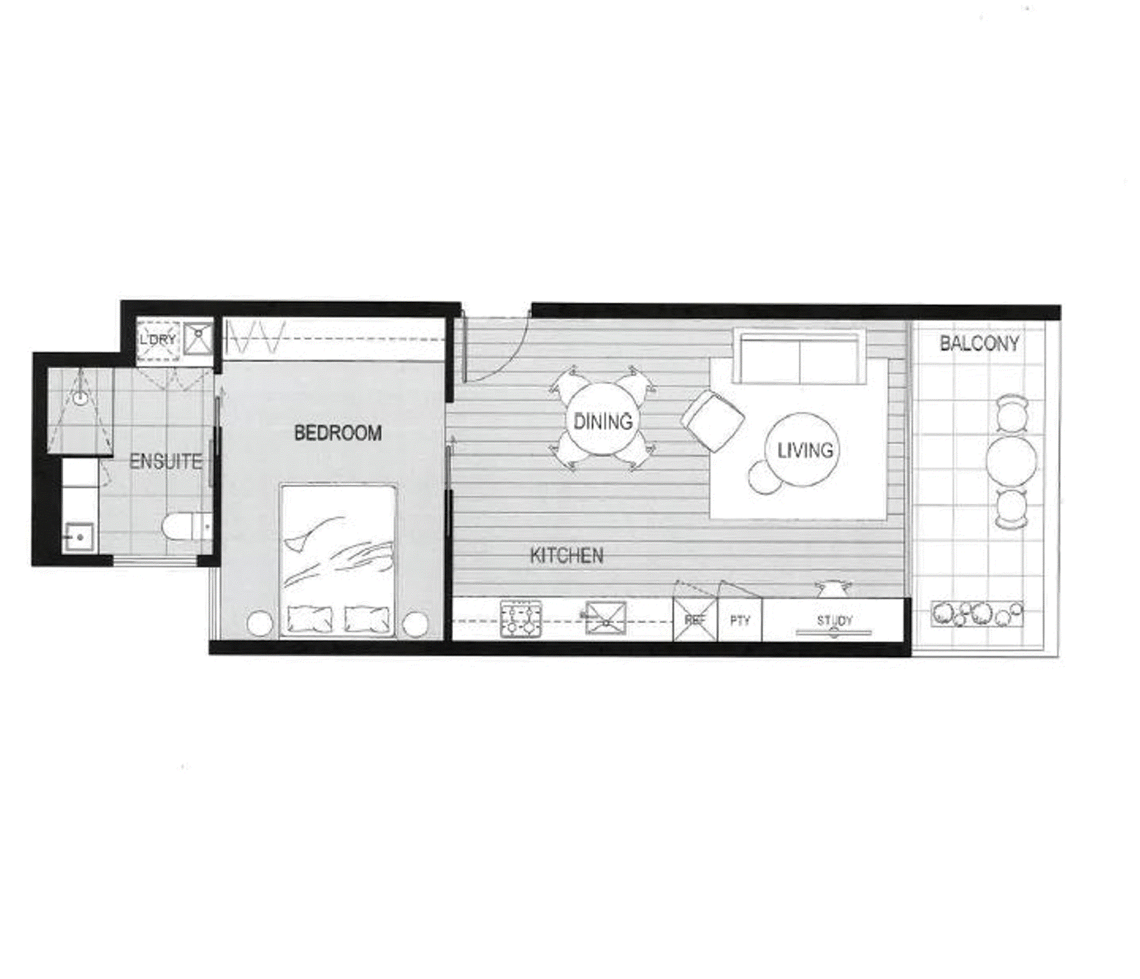 Lot 206 206/53 Browns Road, Bentleigh East VIC 3165 - Floorplan