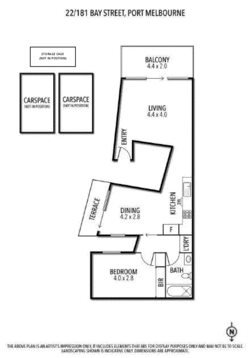 Lot 22 22/181 Bay Street, Port Melbourne VIC 3207 - Floorplan