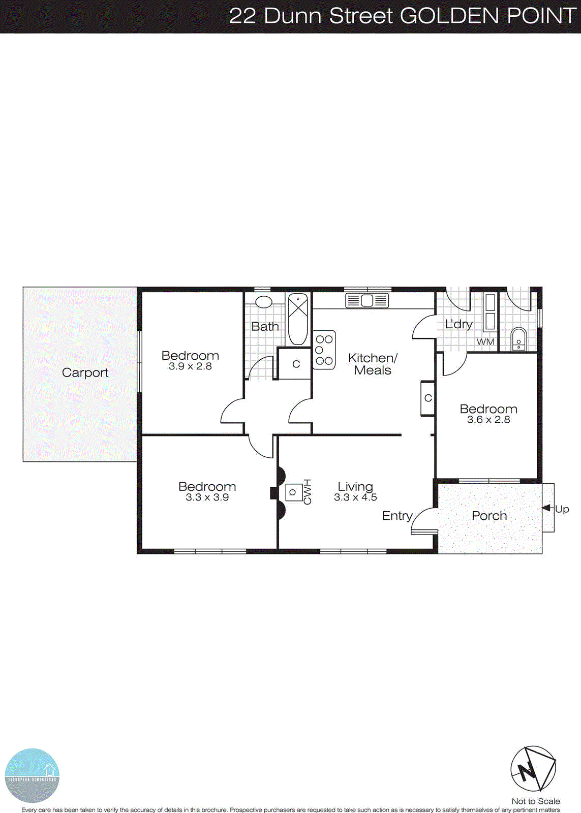 Lot 2/22 Dunn Street, Golden Point VIC 3350 - Floorplan
