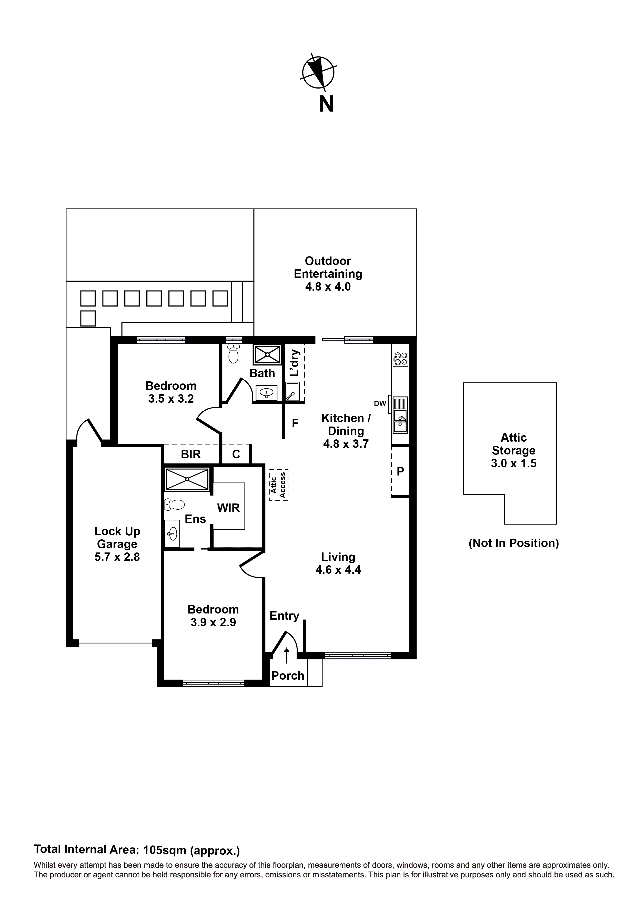 Lot 3 3/246 Cumberland Road, Pascoe Vale VIC 3044 - Floorplan