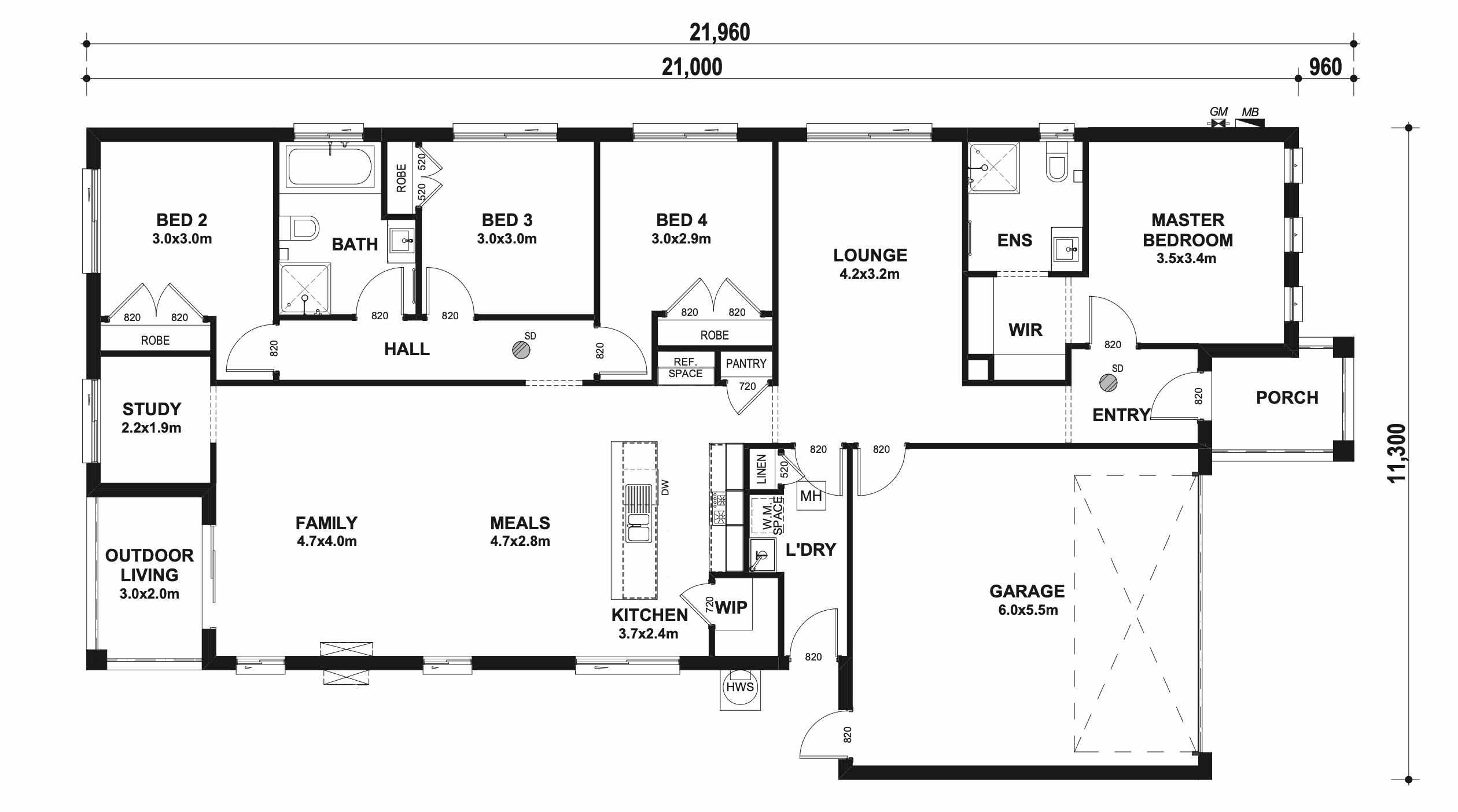 Lot 306 Platt Drive, Bacchus Marsh VIC 3340 - Floorplan