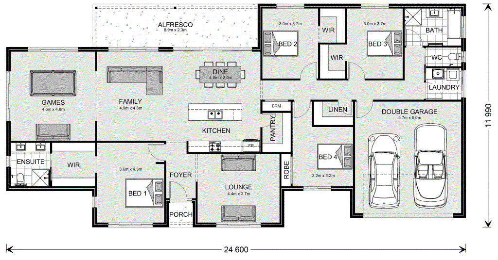 Lot A,D,E & F 1513 Pitfield - Scarsdale Road, Cape Clear VIC 3351 - Floorplan