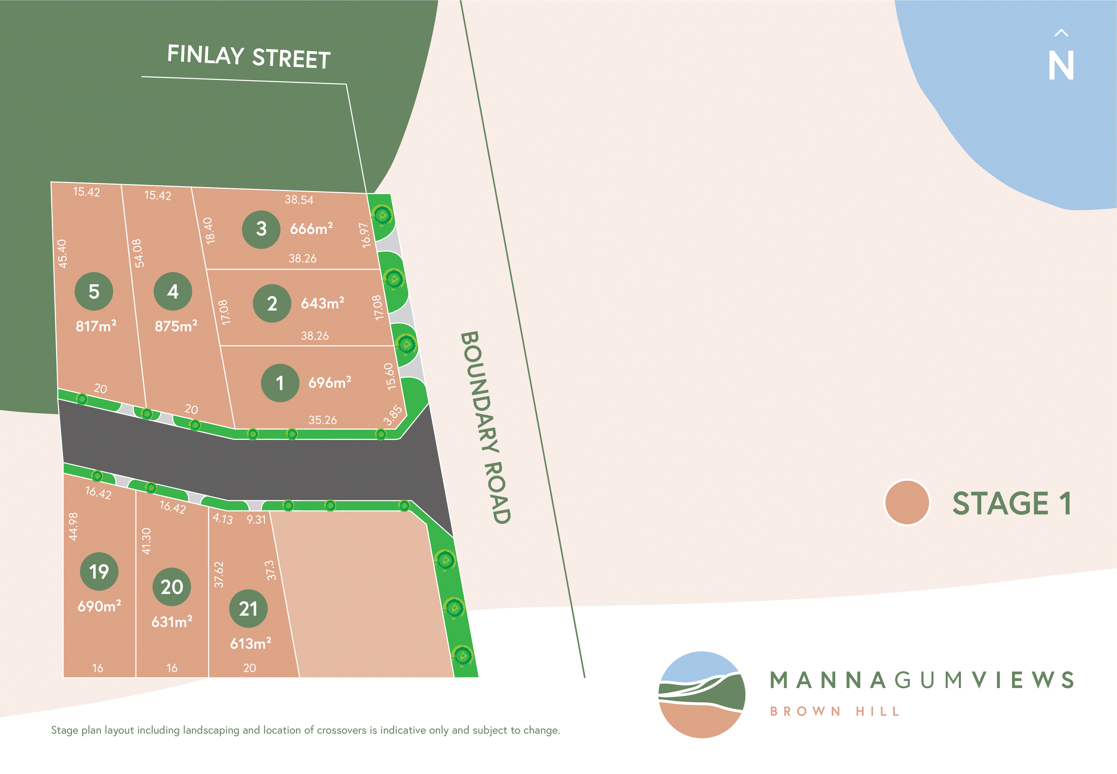 Lots 1-22/23 Boundary Road, Brown Hill VIC 3350 - Floorplan