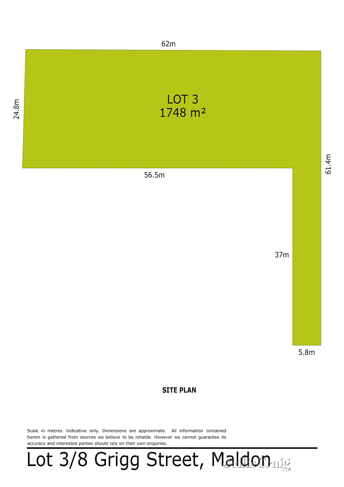 Lots 1-3/8 Grigg Street, Maldon
- Floorplan 1