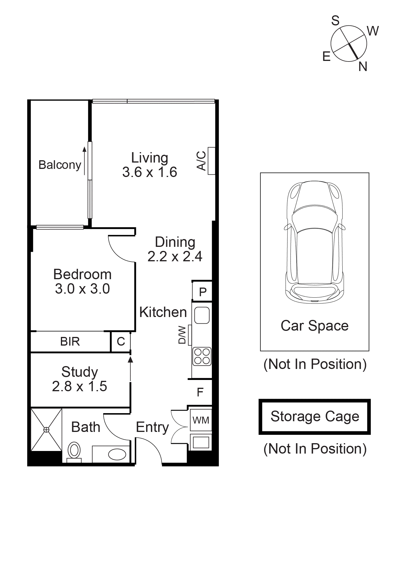M12/288 Albert Street, Brunswick VIC 3056 - Floorplan