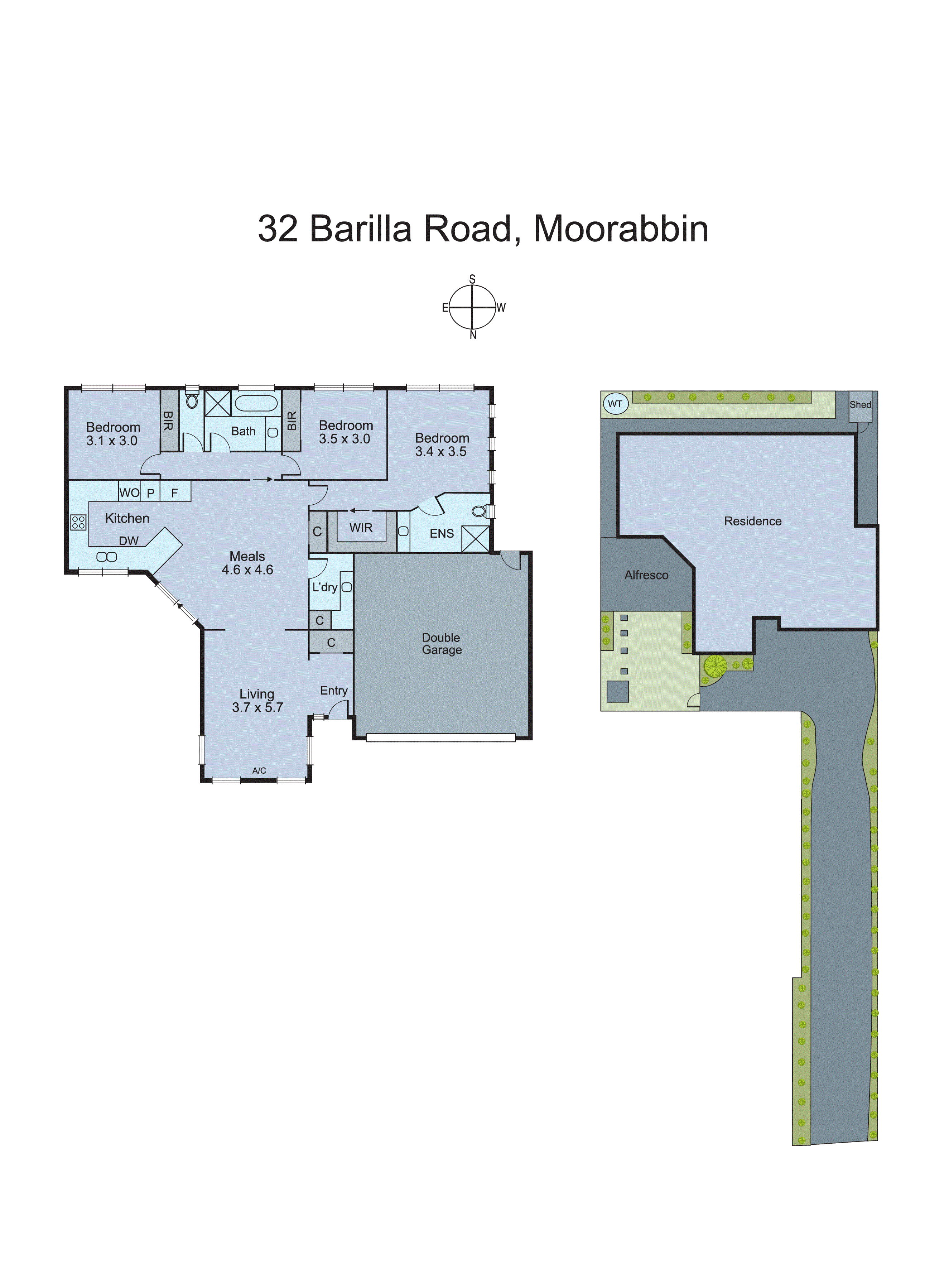 Moorabbin VIC 3189 - Floorplan