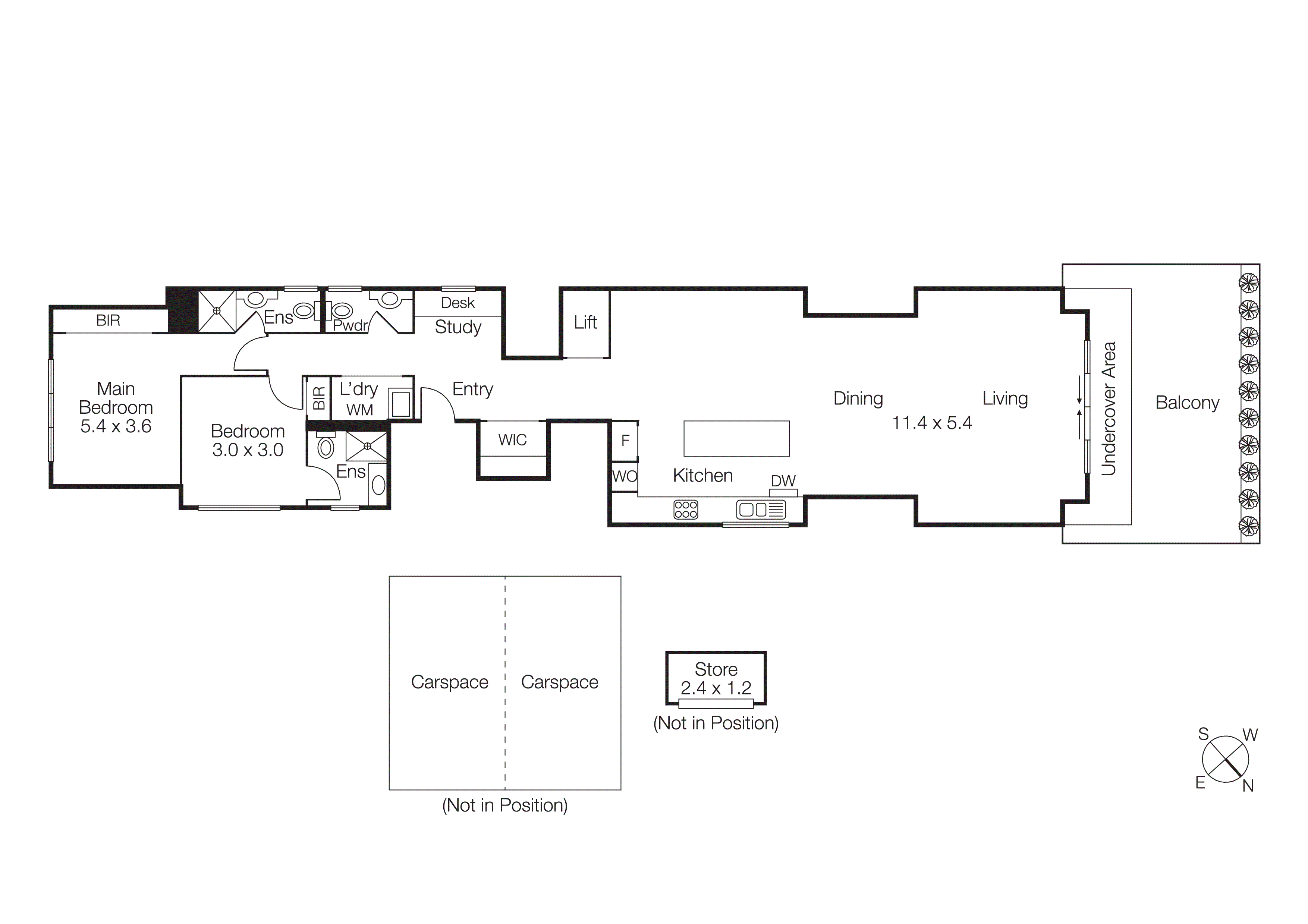 Penthouse 201/16 Carpenter Street, Brighton VIC 3186 - Floorplan