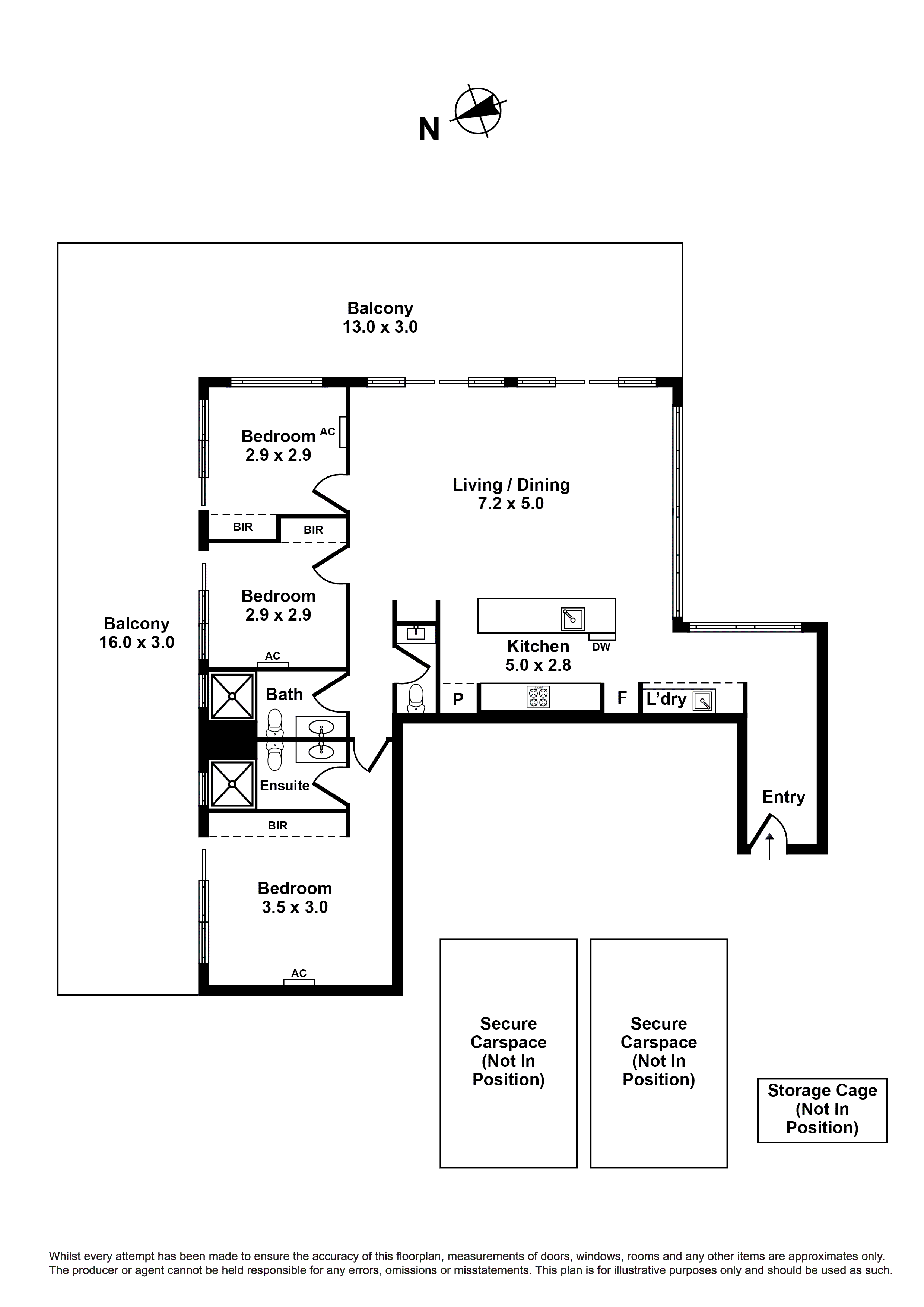 Penthouse/125 Francis Street, Yarraville VIC 3013 - Floorplan