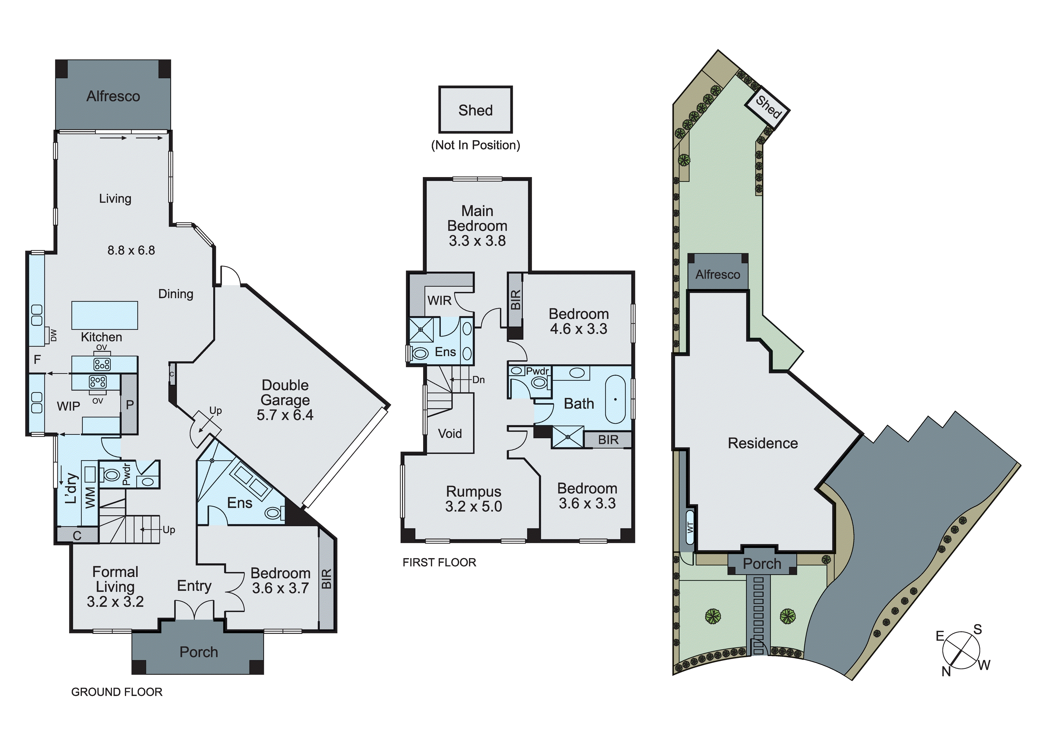 u1 & u2/4 Freda Court, Wheelers Hill VIC 3150 - Floorplan