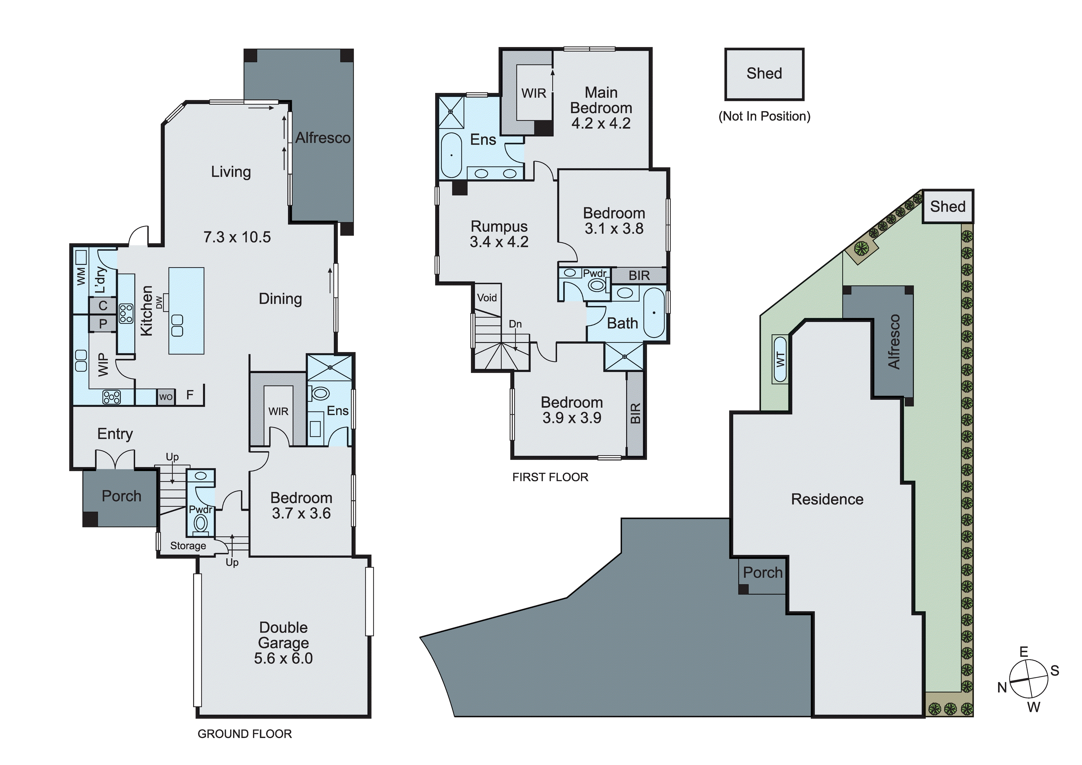 u1 & u2/4 Freda Court, Wheelers Hill VIC 3150 - Floorplan