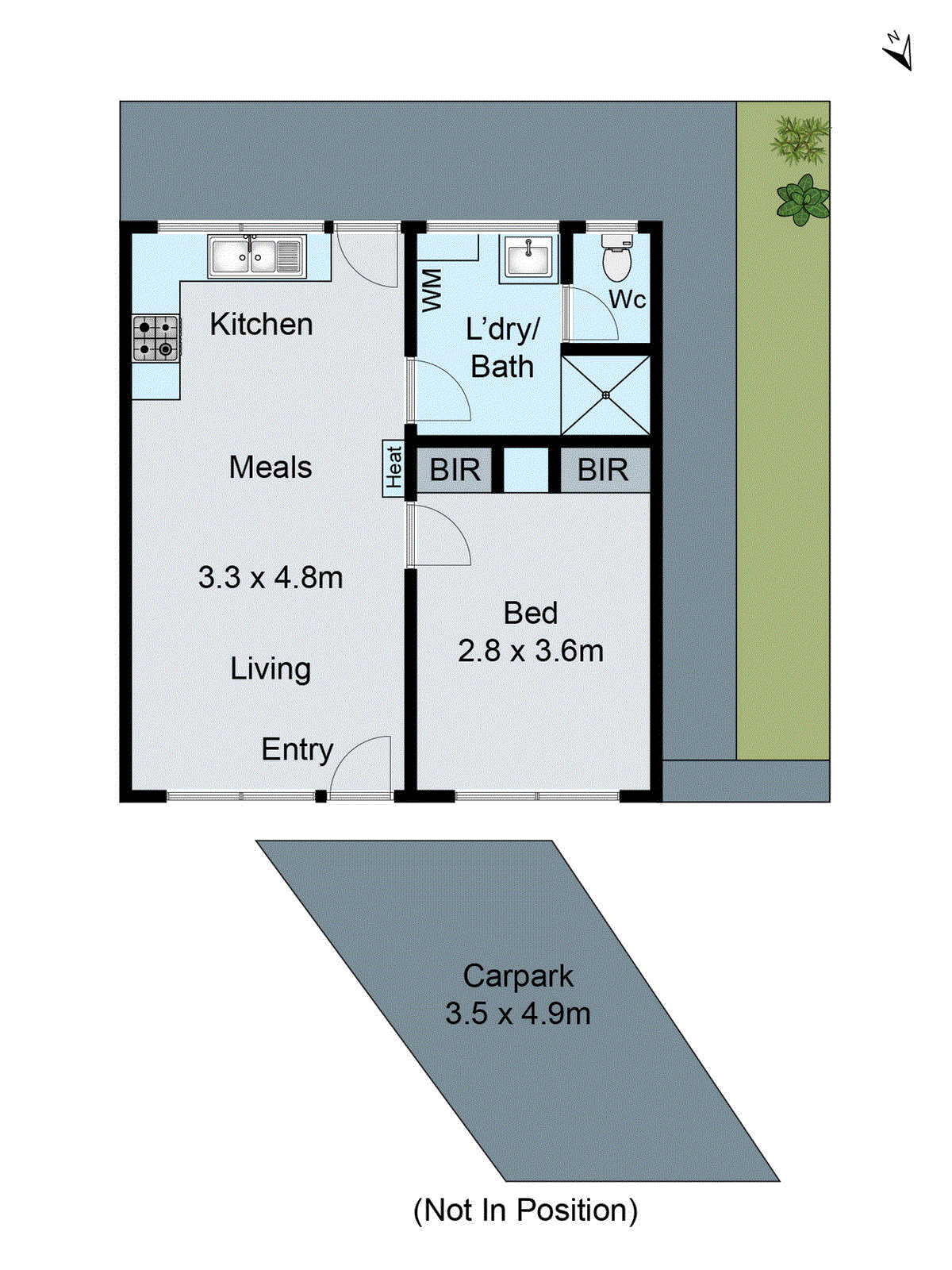 Unit 9/3 Ann Street, Geelong West VIC 3218 - Floorplan