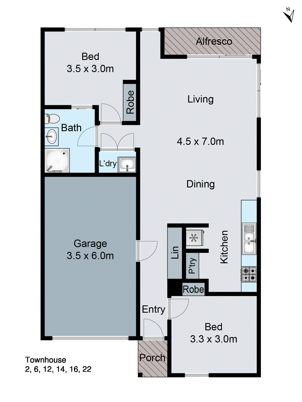 Units/182-188 Cox Road, Lovely Banks VIC 3213 - Floorplan