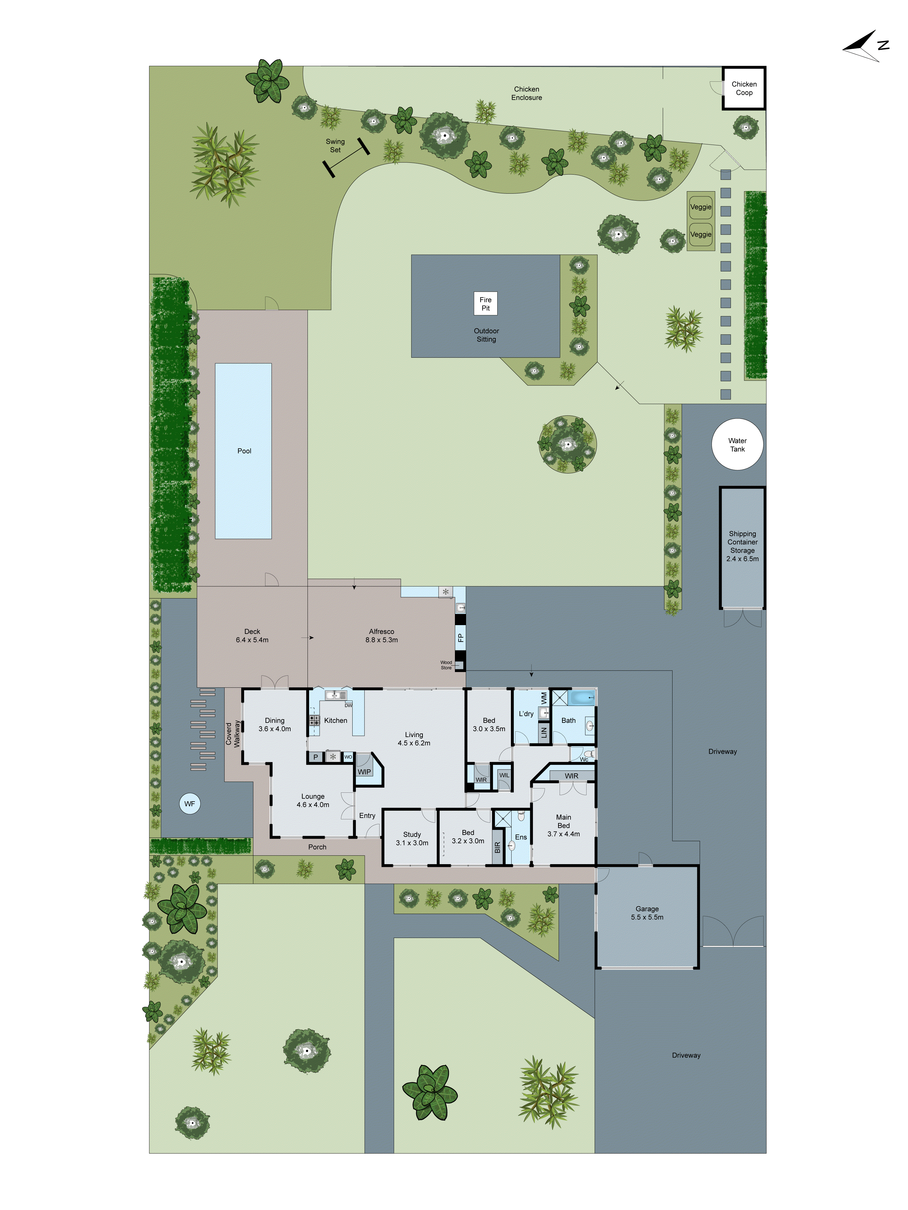 Waurn Ponds VIC 3216 - Floorplan